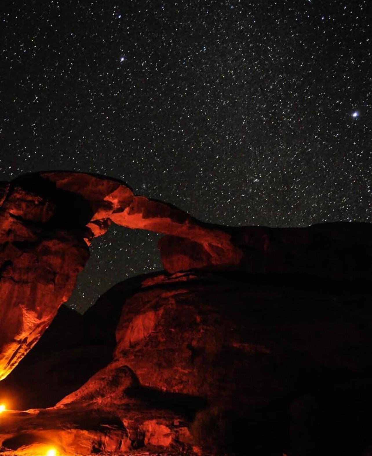 Wadi Rum Meteorite Camp Bed & Breakfast Exterior photo